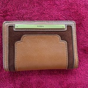 Brown Leather Fossil Wallet